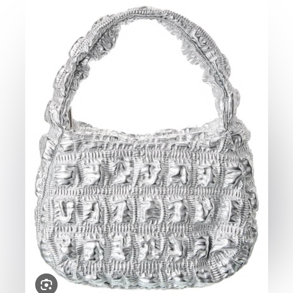 Jason Wu Fay Bubble Baguette Shoulder
Silver Handbag NWT